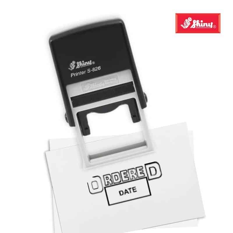 Shiny S-826 Stock Dater Stamp Ordered