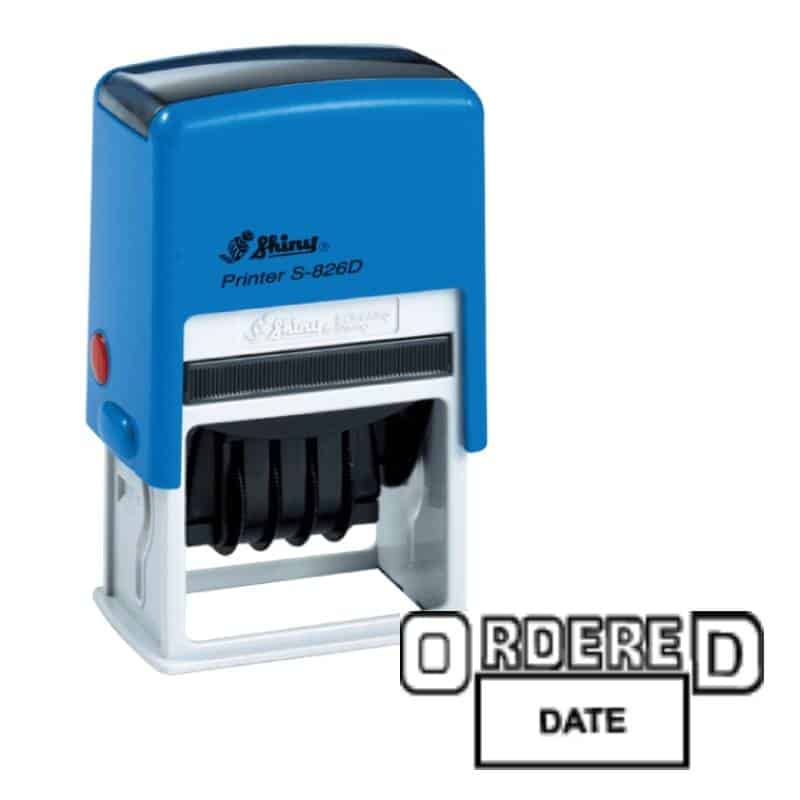 Shiny S-826 Stock Dater Stamp Ordered