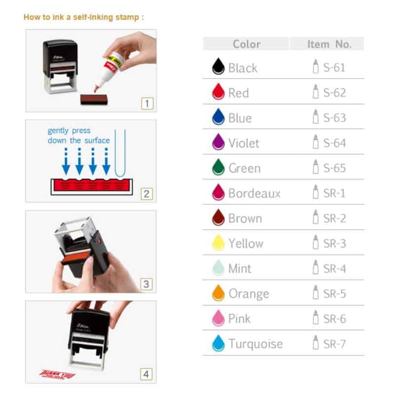 Shiny Supreme Stamp Inks