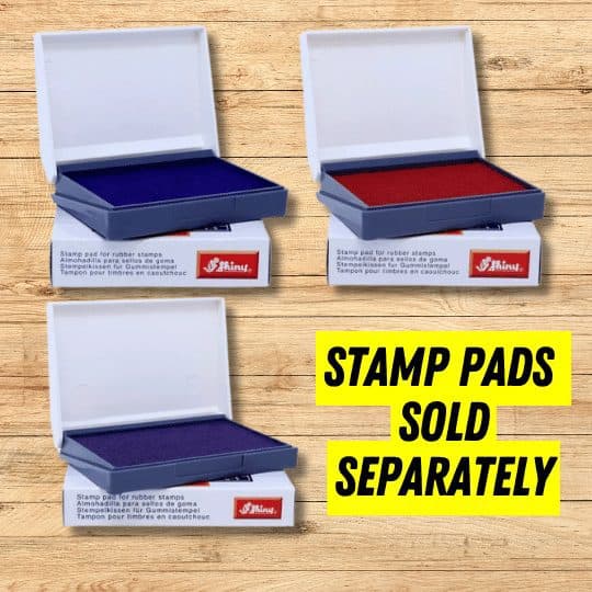 Stamp Pads Sold Separately