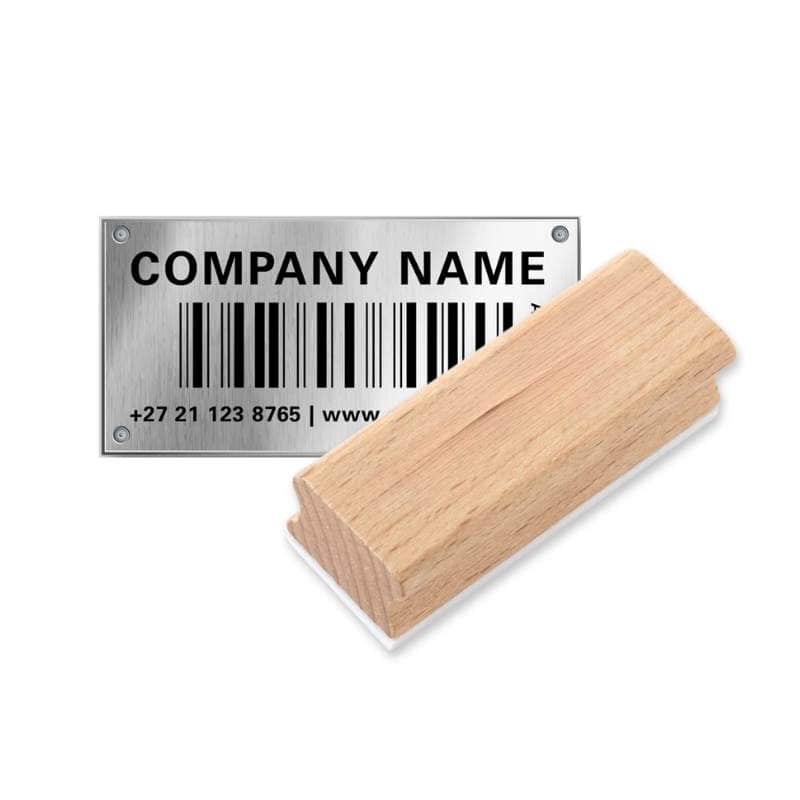 Wooden Hand Stamps 100x70mm