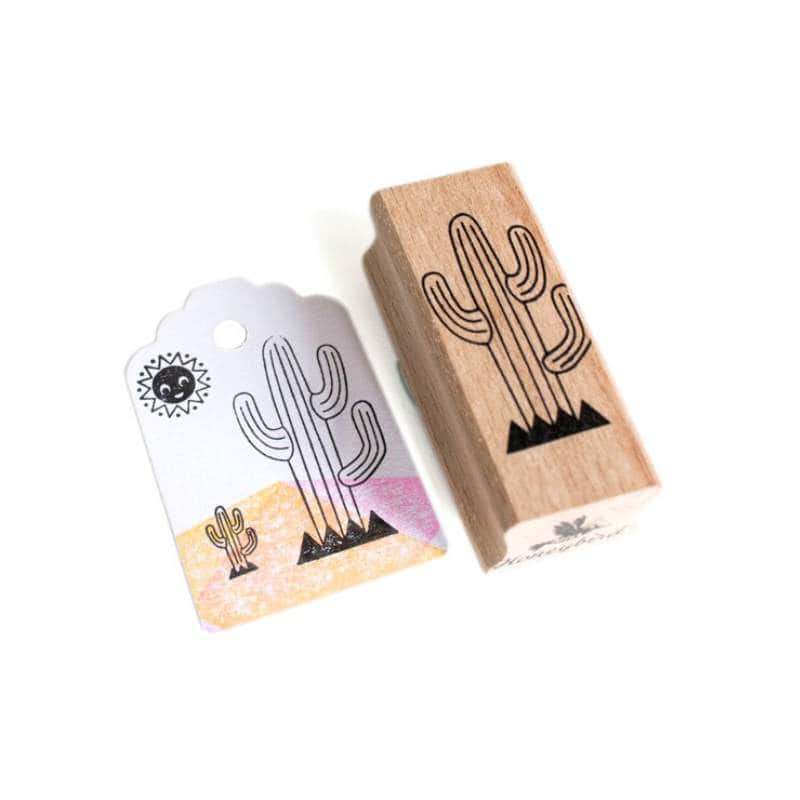 Wooden rectangle Hand Stamps