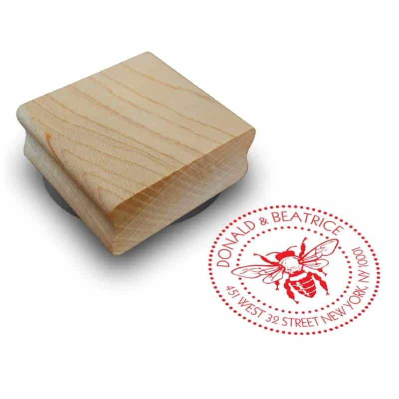 Wooden Square Hand Stamps