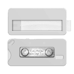 Reusable Name Badge Magnetic Fitting