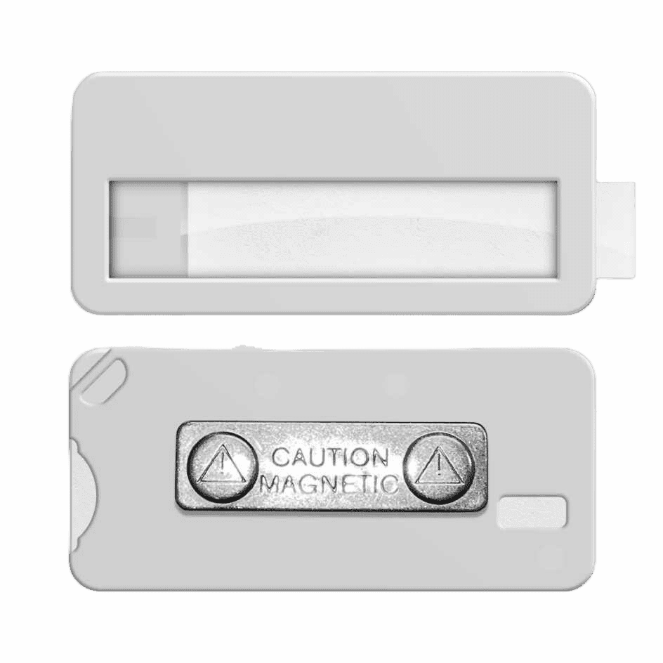 Reusable Name Badge Magnetic Fitting