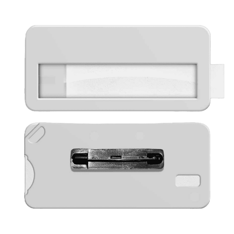 Reusable Name Badge Pin Clip Fitting