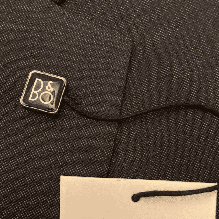 square shaped Lapel pins