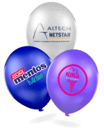 Metallic Latex Helium Balloons