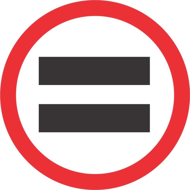 NO UNAUTHORISED VEHICLES ROAD SIGN (R208)