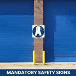 Air-Supplied Hood Shall Be Worn Safety Sign (MV11)