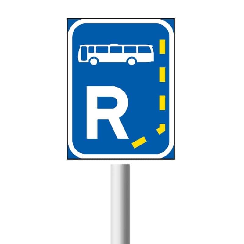 Bus Lane Reservation road sign (R303)