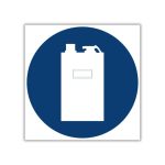 Carbon Monoxide Gas Monitor SABS safety sign (MV17)