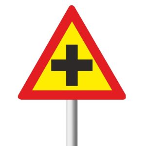 Temporary Crossroad Road Sign (Tw101)