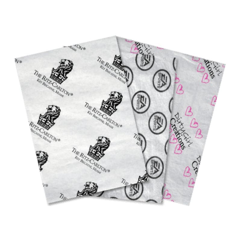 Custom Printed One Colour Tissue Paper
