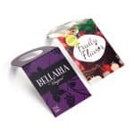 Custom printed bottle neck tags