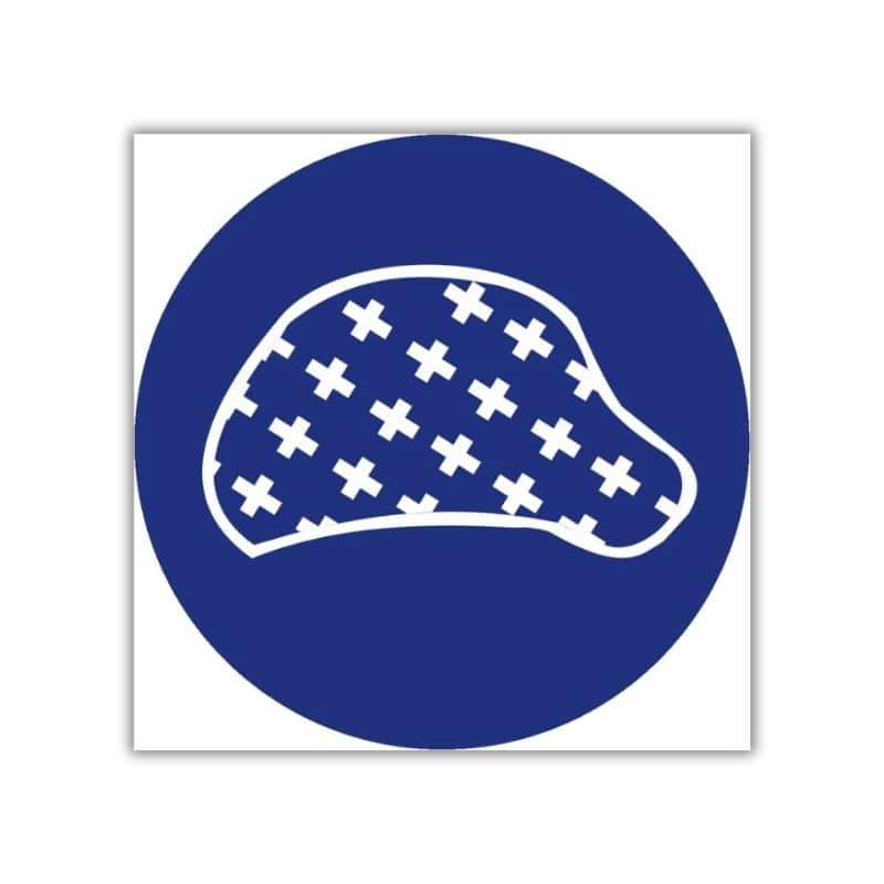 Hair nets safety sign (MV26)