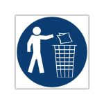 Keep Area Clean safety sign (MV 14)