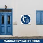 Keep Area Clean safety sign (MV 14)