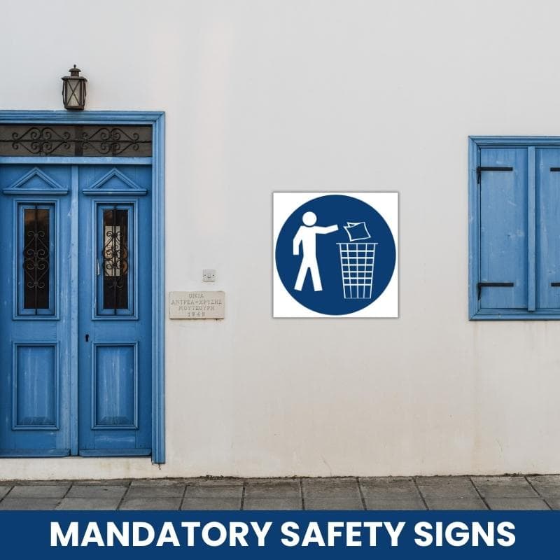 Keep Area Clean safety sign (MV 14)
