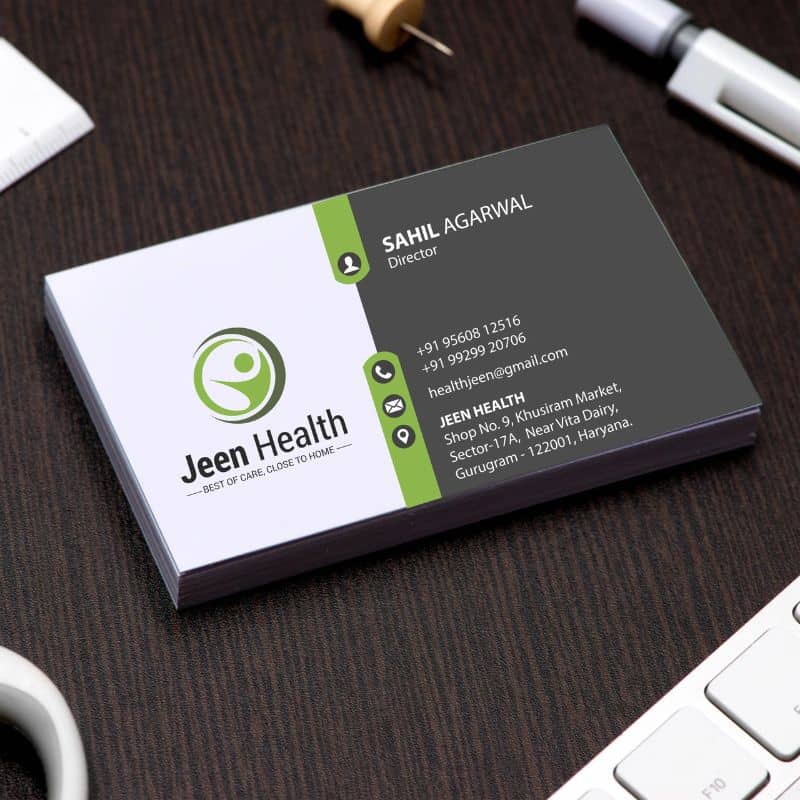 Laminated Printed Business Cards