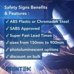 Mandatory Safety Sign benefits