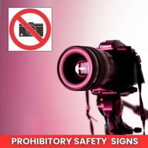 No Cameras SABS safety sign (PV21)