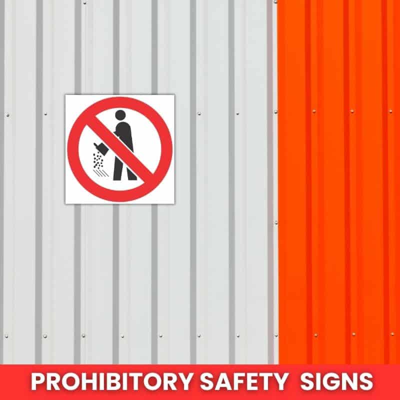 No Drain Pollution SABS safety sign (PV28)