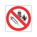 No Drugs SABS safety sign (PV34)