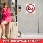No Lifting On Trolleys SABS safety sign (PV30)