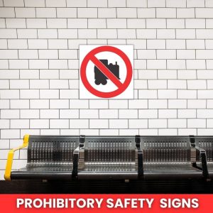 No Locomotives Prohibited Beyond This Point Safety Sign