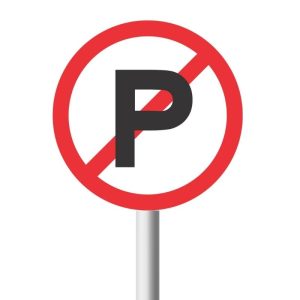 No Parking Retro Reflective Road Sign (R216)
