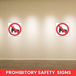 No Roller Skates SABS safety sign (PV37)