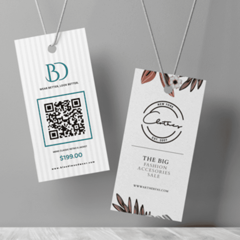 Product tag Printing