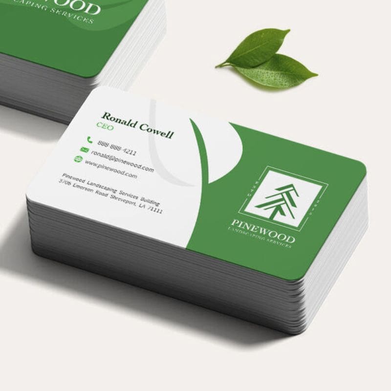 Round Corner Business Card Printing