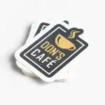 Custom Shape Printed Coasters