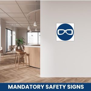 SABS Eye Protection Shall Be Worn safety sign (MV1)