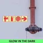 Arrow Right Fire Extinguisher Fire Hose + Fire Hydrant Sign