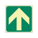 SABS General direction green arrow photoluminescent (E23)
