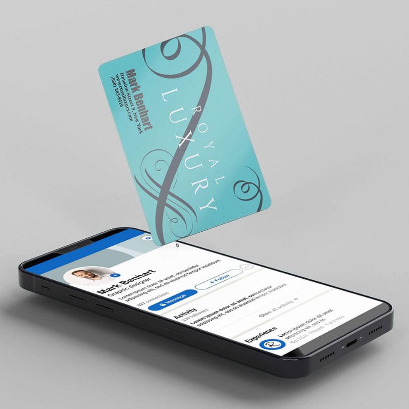 Smart NFC Business Cards