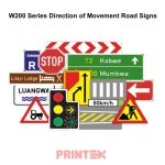 W200 Series Direction of Movement Road Signs