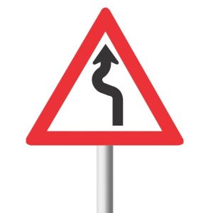 Winding Road (Left - Right) Road Sign (W209)