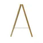 Wooden Menu Chalkboard