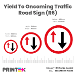 Yield To Oncoming Traffic Road Sign Specifications