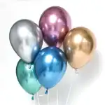 Chrome Latex Helium Balloons