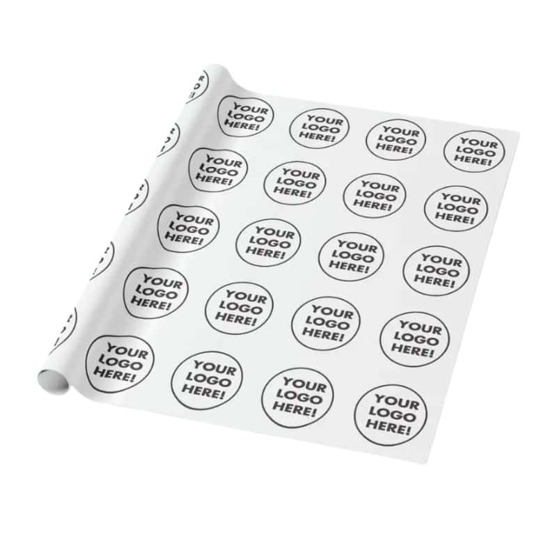 custom printed gift wrapping paper