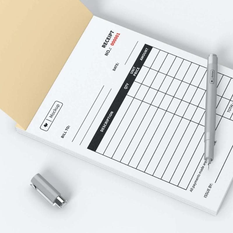 custom printed ncr books