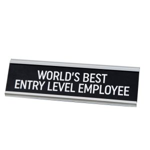 Engraved Wall Name Holders