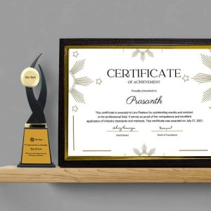 certificate printing