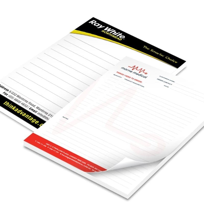 Custom Printed A5 Notepads