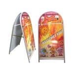 Freestanding Floor stand display 1.28m